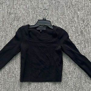 Kendall & Kylie Square-neck Crop Top